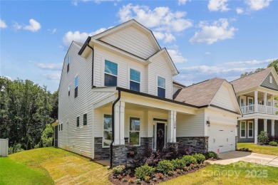 This beautifully designed 3-story home is ideal for entertaining on Fox Den Country Club in North Carolina - for sale on GolfHomes.com, golf home, golf lot