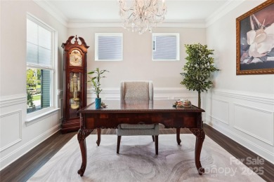 This beautifully designed 3-story home is ideal for entertaining on Fox Den Country Club in North Carolina - for sale on GolfHomes.com, golf home, golf lot