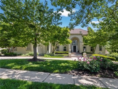 Majestic estate home with 7 bedrooms, 8.2 baths all on a on Hallbrook Golf Club in Kansas - for sale on GolfHomes.com, golf home, golf lot