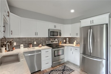 This fully renovated townhome in Neshannock Twp. overlooks the on New Castle Country Club in Pennsylvania - for sale on GolfHomes.com, golf home, golf lot