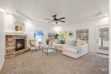 Turn-key single-level home backing directly to Lakeview Golf on Lakeview Golf Club in Idaho - for sale on GolfHomes.com, golf home, golf lot