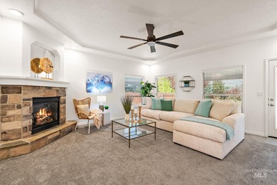 Turn-key single-level home backing directly to Lakeview Golf on Lakeview Golf Club in Idaho - for sale on GolfHomes.com, golf home, golf lot