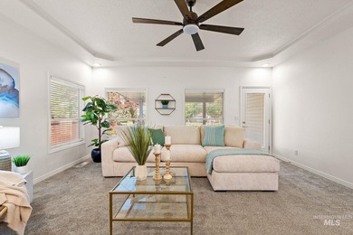 Turn-key single-level home backing directly to Lakeview Golf on Lakeview Golf Club in Idaho - for sale on GolfHomes.com, golf home, golf lot