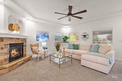 Turn-key single-level home backing directly to Lakeview Golf on Lakeview Golf Club in Idaho - for sale on GolfHomes.com, golf home, golf lot