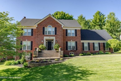 This home is in pristine condition and sits on the 12th hole of on Shelbyville Country Club in Kentucky - for sale on GolfHomes.com, golf home, golf lot