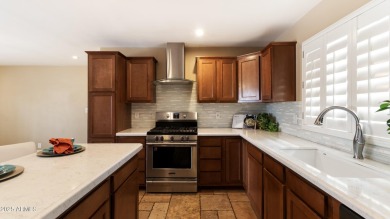 Fully upgraded and turnkey, this 2 bed, 1 bath corner unit is a on Mesa Country Club in Arizona - for sale on GolfHomes.com, golf home, golf lot