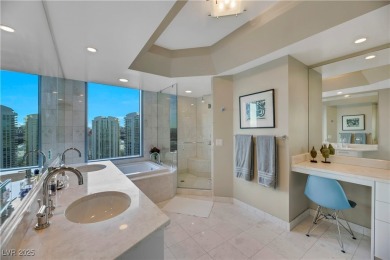 An exceptional corner residence featuring floor-to-ceiling on Las Vegas Country Club in Nevada - for sale on GolfHomes.com, golf home, golf lot
