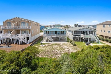 Charming ocean front cottage on the reserved island of Sunset on Oyster Bay Golf Links in North Carolina - for sale on GolfHomes.com, golf home, golf lot