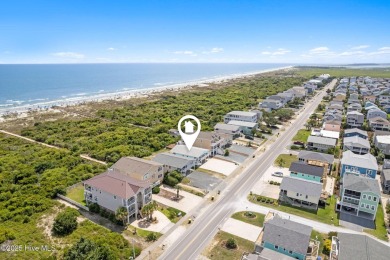 Charming ocean front cottage on the reserved island of Sunset on Oyster Bay Golf Links in North Carolina - for sale on GolfHomes.com, golf home, golf lot