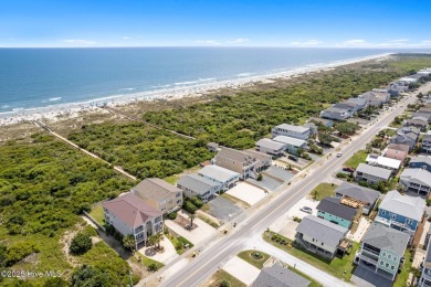Charming ocean front cottage on the reserved island of Sunset on Oyster Bay Golf Links in North Carolina - for sale on GolfHomes.com, golf home, golf lot