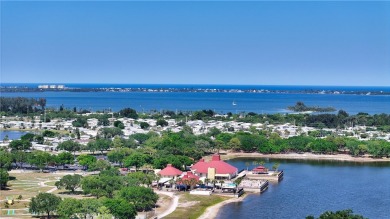 2 bed/2 bath in a cul-de-sac, long driveway w/space for vehicles on Barefoot Bay Golf Course in Florida - for sale on GolfHomes.com, golf home, golf lot
