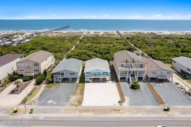 Charming ocean front cottage on the reserved island of Sunset on Oyster Bay Golf Links in North Carolina - for sale on GolfHomes.com, golf home, golf lot