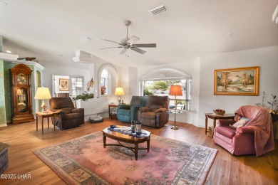 RV garage, side parking, 3+ car garage: this home has room for on London Bridge Golf Course in Arizona - for sale on GolfHomes.com, golf home, golf lot