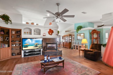 RV garage, side parking, 3+ car garage: this home has room for on London Bridge Golf Course in Arizona - for sale on GolfHomes.com, golf home, golf lot