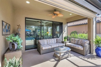 Don't miss out on this 3-bedroom Roma with a solar heated, salt on Esplanade Golf and Country at Lakewood Ranch in Florida - for sale on GolfHomes.com, golf home, golf lot