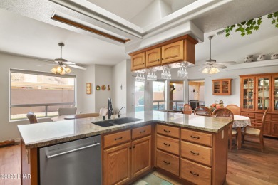RV garage, side parking, 3+ car garage: this home has room for on London Bridge Golf Course in Arizona - for sale on GolfHomes.com, golf home, golf lot