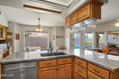RV garage, side parking, 3+ car garage: this home has room for on London Bridge Golf Course in Arizona - for sale on GolfHomes.com, golf home, golf lot