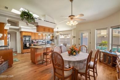 RV garage, side parking, 3+ car garage: this home has room for on London Bridge Golf Course in Arizona - for sale on GolfHomes.com, golf home, golf lot