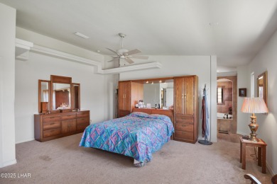 RV garage, side parking, 3+ car garage: this home has room for on London Bridge Golf Course in Arizona - for sale on GolfHomes.com, golf home, golf lot