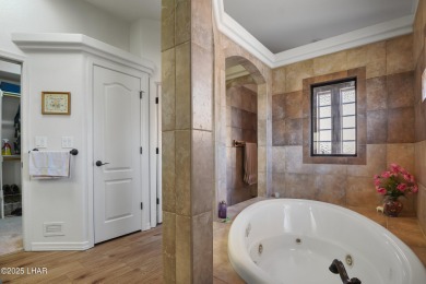 RV garage, side parking, 3+ car garage: this home has room for on London Bridge Golf Course in Arizona - for sale on GolfHomes.com, golf home, golf lot