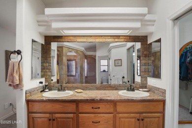 RV garage, side parking, 3+ car garage: this home has room for on London Bridge Golf Course in Arizona - for sale on GolfHomes.com, golf home, golf lot