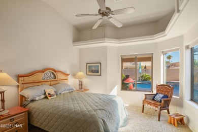 RV garage, side parking, 3+ car garage: this home has room for on London Bridge Golf Course in Arizona - for sale on GolfHomes.com, golf home, golf lot