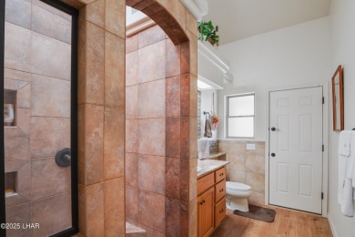 RV garage, side parking, 3+ car garage: this home has room for on London Bridge Golf Course in Arizona - for sale on GolfHomes.com, golf home, golf lot