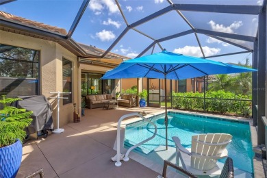 Don't miss out on this 3-bedroom Roma with a solar heated, salt on Esplanade Golf and Country at Lakewood Ranch in Florida - for sale on GolfHomes.com, golf home, golf lot