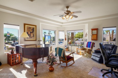 RV garage, side parking, 3+ car garage: this home has room for on London Bridge Golf Course in Arizona - for sale on GolfHomes.com, golf home, golf lot