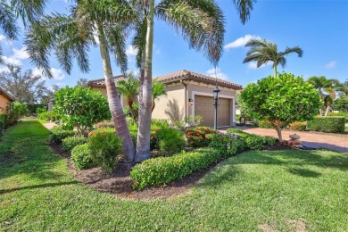 Don't miss out on this 3-bedroom Roma with a solar heated, salt on Esplanade Golf and Country at Lakewood Ranch in Florida - for sale on GolfHomes.com, golf home, golf lot