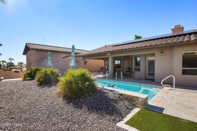 RV garage, side parking, 3+ car garage: this home has room for on London Bridge Golf Course in Arizona - for sale on GolfHomes.com, golf home, golf lot