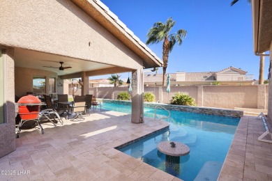 RV garage, side parking, 3+ car garage: this home has room for on London Bridge Golf Course in Arizona - for sale on GolfHomes.com, golf home, golf lot