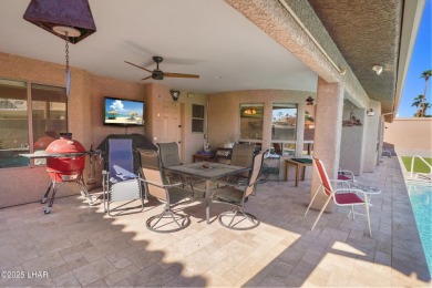 RV garage, side parking, 3+ car garage: this home has room for on London Bridge Golf Course in Arizona - for sale on GolfHomes.com, golf home, golf lot