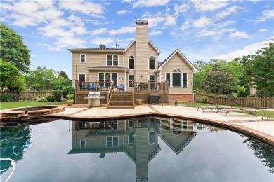Welcome to your forever home in the heart of Hamilton on Hamilton Mill Golf Club in Georgia - for sale on GolfHomes.com, golf home, golf lot
