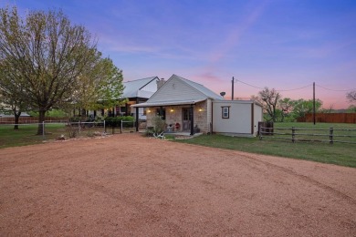 A CREEK RUNS THROUGH IT - A stunning 6 ac. estate overlooking on Lady Bird Johnson Golf Course in Texas - for sale on GolfHomes.com, golf home, golf lot