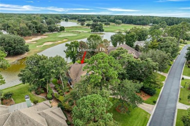 Classic 4 bedroom 3 1/2 bath Belfair home overlooking lagoon to on Belfair Golf Club in South Carolina - for sale on GolfHomes.com, golf home, golf lot