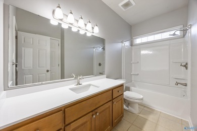 Welcome home to your single level, exceptionally built residence on Hampton Cove Golf Course in AL - for sale on GolfHomes.com, golf home, golf lot