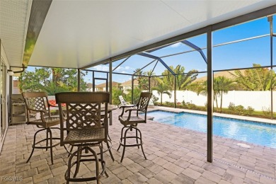 Pool Home Near Coral Oaks Golf Course featuring a great room on Burnt Store Golf Club in Florida - for sale on GolfHomes.com, golf home, golf lot
