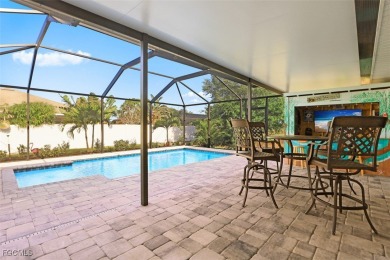 Pool Home Near Coral Oaks Golf Course featuring a great room on Burnt Store Golf Club in Florida - for sale on GolfHomes.com, golf home, golf lot