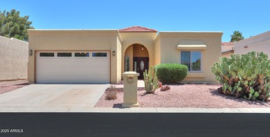 Enjoy resort-style living in this beautiful single-story home in on Palo Verde Golf and Country Club in Arizona - for sale on GolfHomes.com, golf home, golf lot
