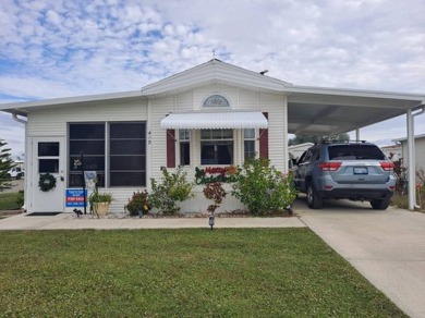 New Roof , Fully Furnished, Move-In Ready! Comes with Golf Cart on Riverwood Golf Club in Florida - for sale on GolfHomes.com, golf home, golf lot