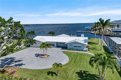 Coastal Waterfront Retreat with Panoramic Estero Bay Views & on Fort Myers Beach and Golf Club in Florida - for sale on GolfHomes.com, golf home, golf lot
