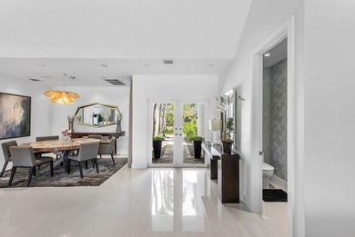 This serene house is situated on a picturesque golf course on Delaire Golf and Country Club in Florida - for sale on GolfHomes.com, golf home, golf lot