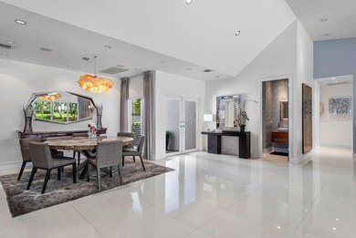 This serene house is situated on a picturesque golf course on Delaire Golf and Country Club in Florida - for sale on GolfHomes.com, golf home, golf lot