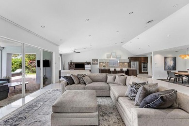 This serene house is situated on a picturesque golf course on Delaire Golf and Country Club in Florida - for sale on GolfHomes.com, golf home, golf lot