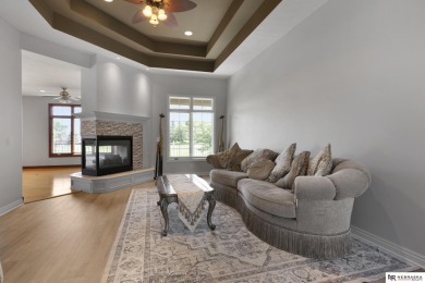 Welcome to this elegant 4 bed, 5 bath walkout ranch home located on Wilderness Ridge Golf Club in Nebraska - for sale on GolfHomes.com, golf home, golf lot
