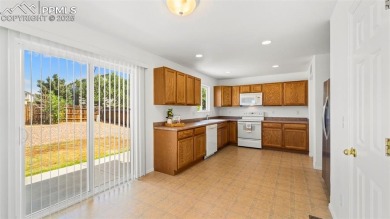Nestled in the sought-after Woodmen Hills neighborhood, this on Antler Creek Golf Course in Colorado - for sale on GolfHomes.com, golf home, golf lot
