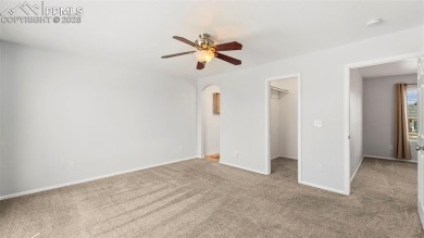 Nestled in the sought-after Woodmen Hills neighborhood, this on Antler Creek Golf Course in Colorado - for sale on GolfHomes.com, golf home, golf lot