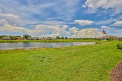 Welcome to your waterfront dream home that sits on a quiet on Scepter Golf Club in Florida - for sale on GolfHomes.com, golf home, golf lot