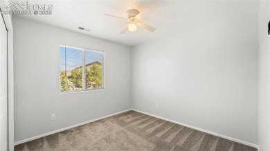 Nestled in the sought-after Woodmen Hills neighborhood, this on Antler Creek Golf Course in Colorado - for sale on GolfHomes.com, golf home, golf lot